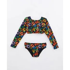 Biquini Mg Longa Floral Jet | A Fábula (BR)