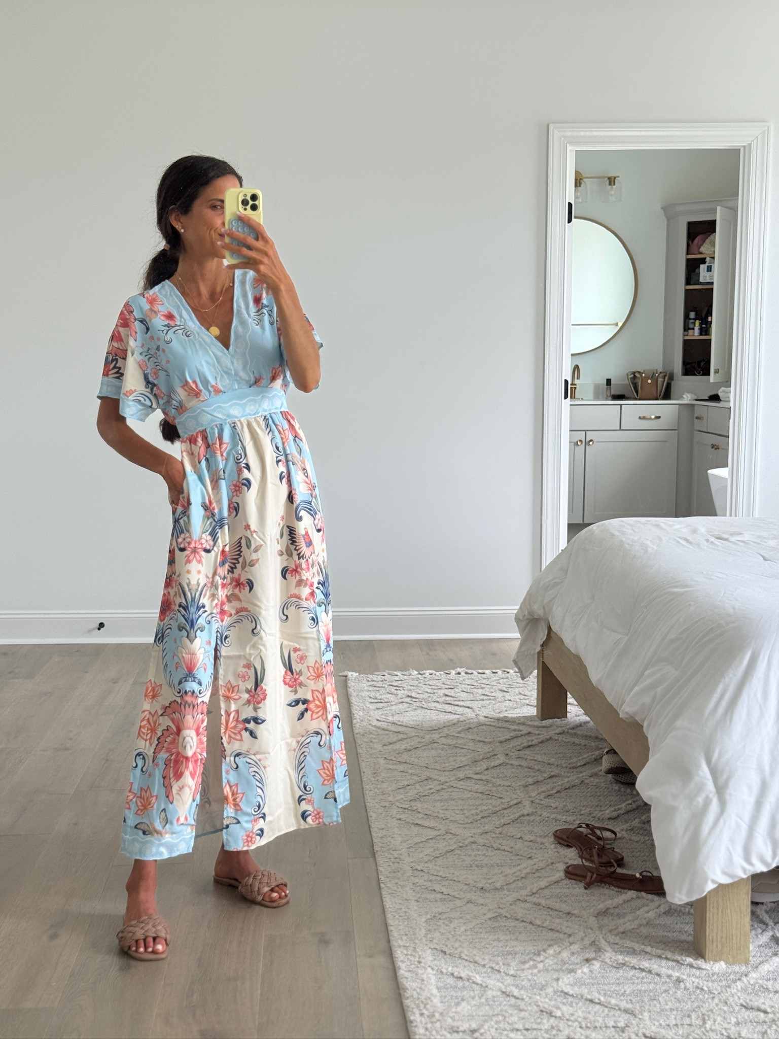The kind of dress that turns heads the moment you walk into a room. The flattering waist, feminine sleeves, and gorgeous print make this one an easy yes for summer events.

#LTKSeasonal #LTKmomlife #LTKgrwm