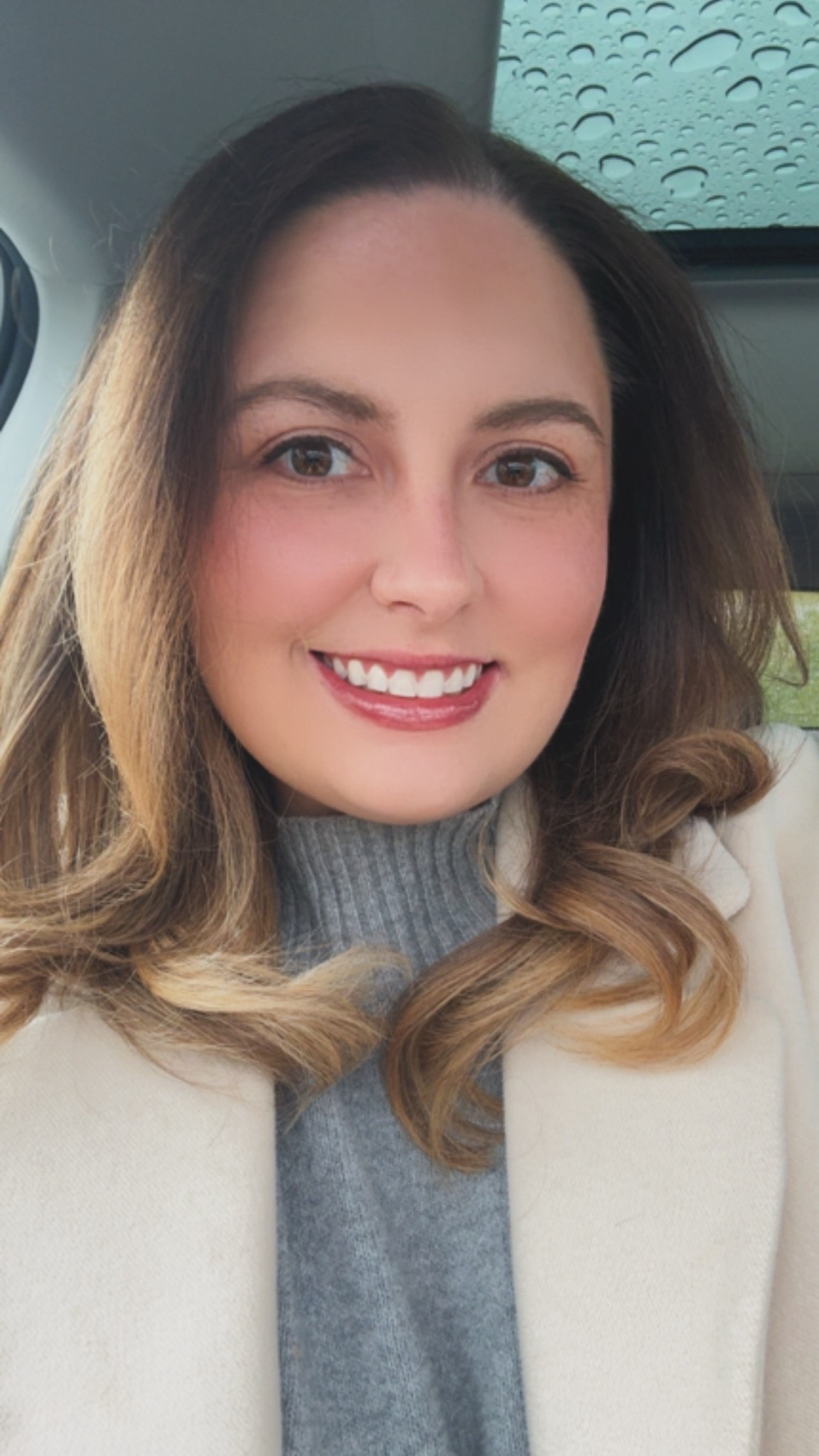 Spring outfit inspo 🤍 // H&M white coat, ILIA skin tint, Merit cream blush and bronzer, Buxom mauve lipgloss 

#LTKBeauty #LTKdayinmylife #LTKootd