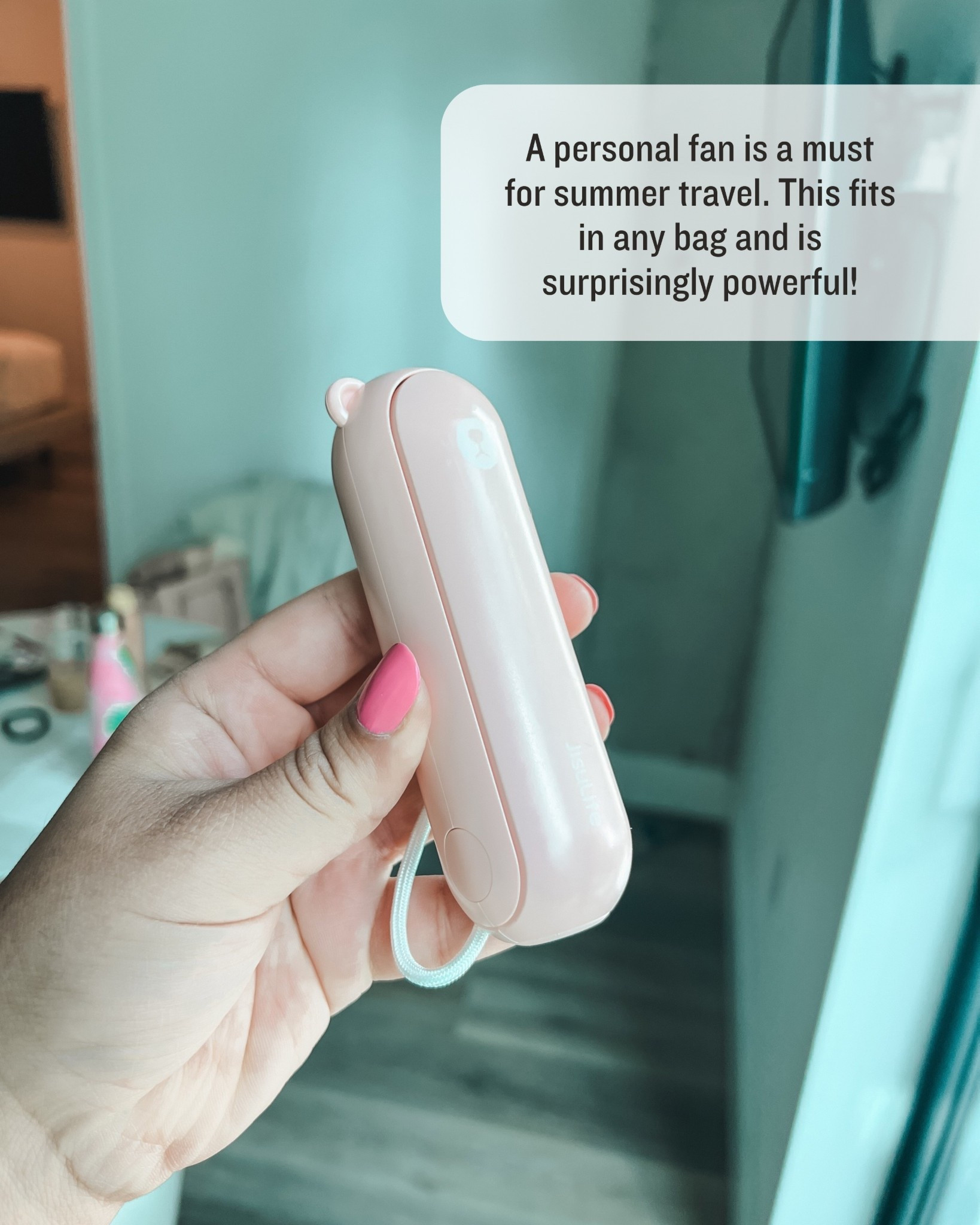 Let’s talk about my ride-or-die travel essentials 🧳✨

These four items come with me on every single trip, and I swear they make traveling smoother, easier, and more fun — whether I’m flying solo, with my family, or on a weekend girls’ trip.

1️⃣ Dual charger cube 🔌 — This little gadget charges both my watch and phone at the same time, and it’s super compact. No more digging through tangled cords or carrying a bunch of chargers.
2️⃣ Mini sound machine 💤 — I can’t sleep in complete silence, and this tiny hero fits in the palm of my hand, lasts days on one charge, and helps me sleep anywhere (hotel, Airbnb, even a plane).
3️⃣ Travel fan 🌬️ — If you know, you KNOW. From summer travel to stuffy shuttles, this is a non-negotiable for staying cool and comfortable on the go.
4️⃣ Tripod 📸 — Whether I’m taking family pics or solo content, this lets me capture memories with everyone in the frame. Perfect for photos and videos when there’s no one around to take them.

🎒 Whether you’re traveling with toddlers, teens, or just your carry-on — these are always in my bag. What’s your must-have item for every trip?

#TravelEssentials #MomLifeOnTheGo #TravelWithMe #FamilyTravelTips #XennialMomTravels #PackLikeAPro #SmartTravelTools

#LTKFamily #LTKFindsUnder50 #LTKTravel