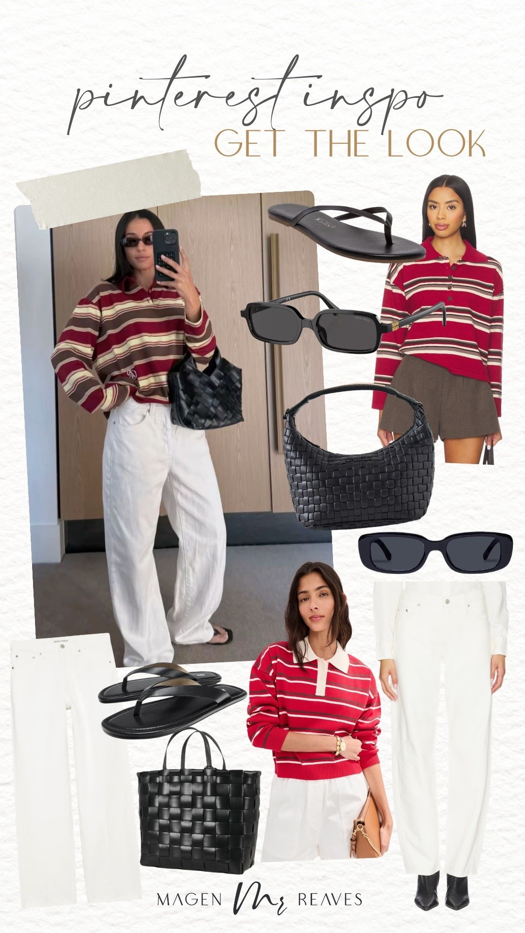 Pinterest outfit inspo!

Spring style, Pinterest style, rugby polo top, white denim, woven bag

#LTKootd #LTKSeasonal
