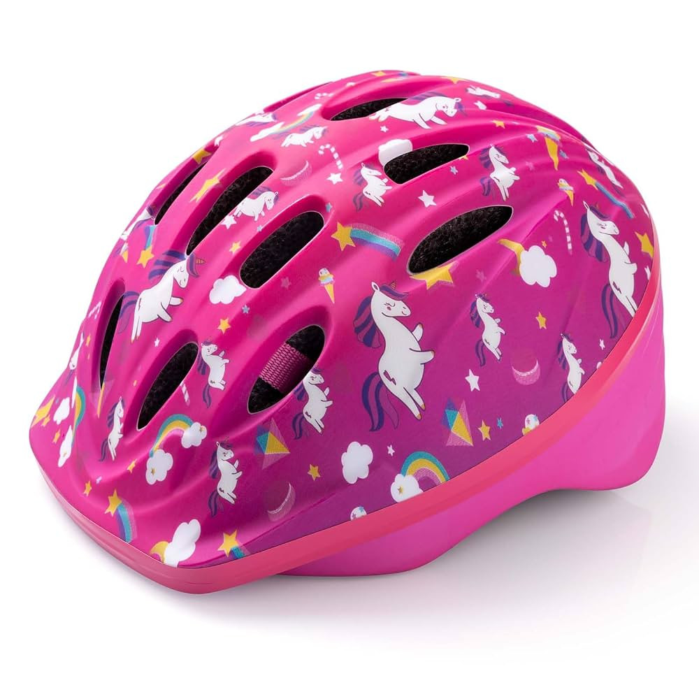 OutdoorMaster Kids Bike Helmet - from Toddler to Youth Sizes - Adjustable Safety Unicorn Helmet f... | Amazon (CA)