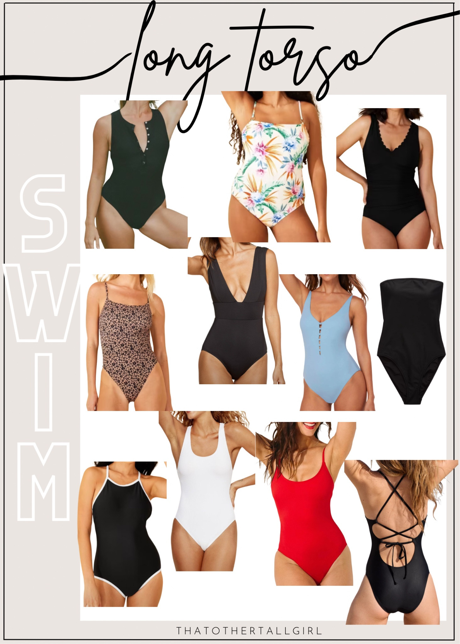 Long torso swimsuits - some are available in more colors 

#LTKSwim #LTKTravel #LTKMidsize