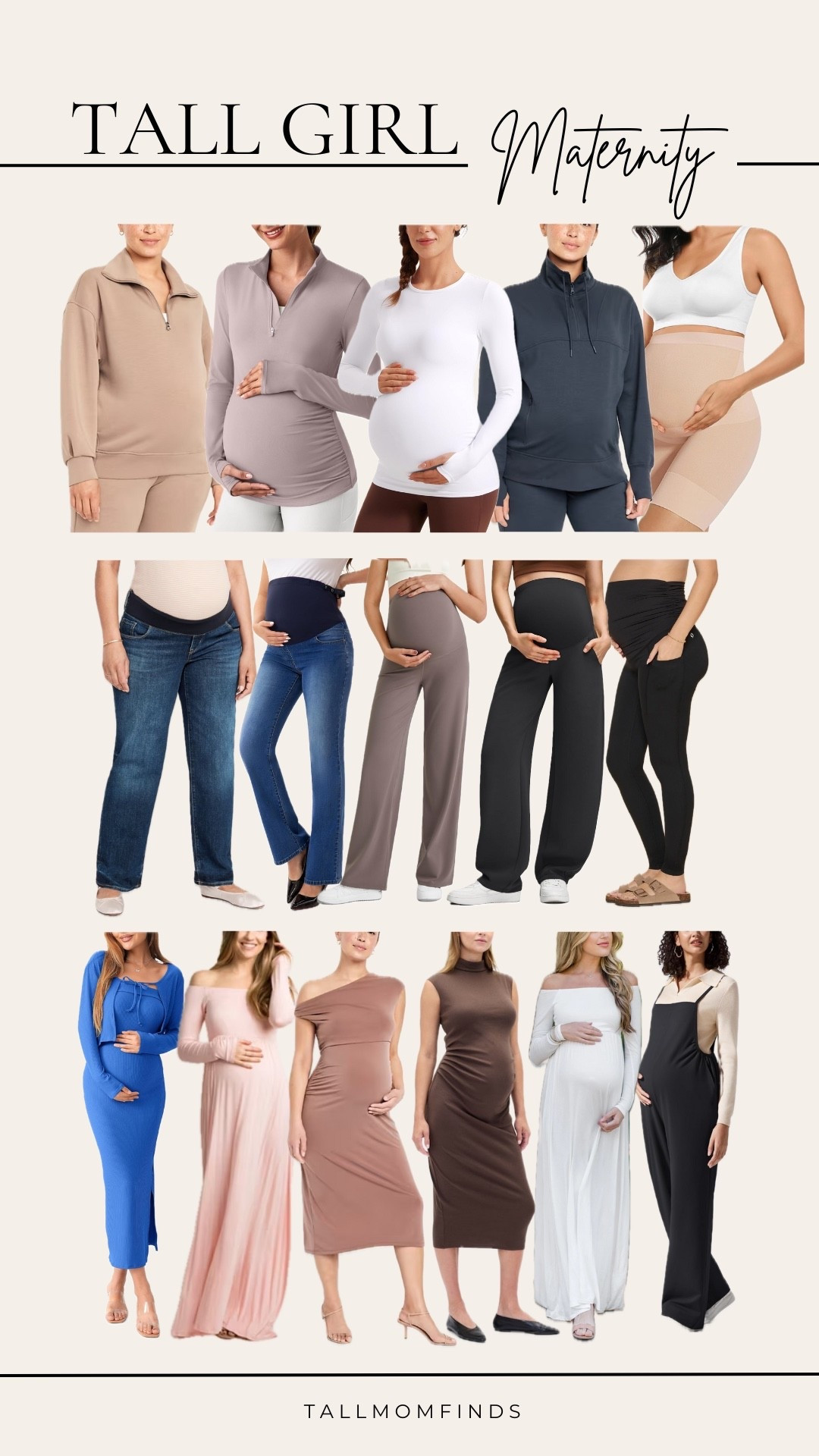 Tall mamas-to-be, we’ve got you covered literally!

 From tops to jeans to dresses, these tall maternity clothes are made for every stage, every style, and every beautiful inch of you.

#LTKBump #LTKTall #LTKFindsUnder50