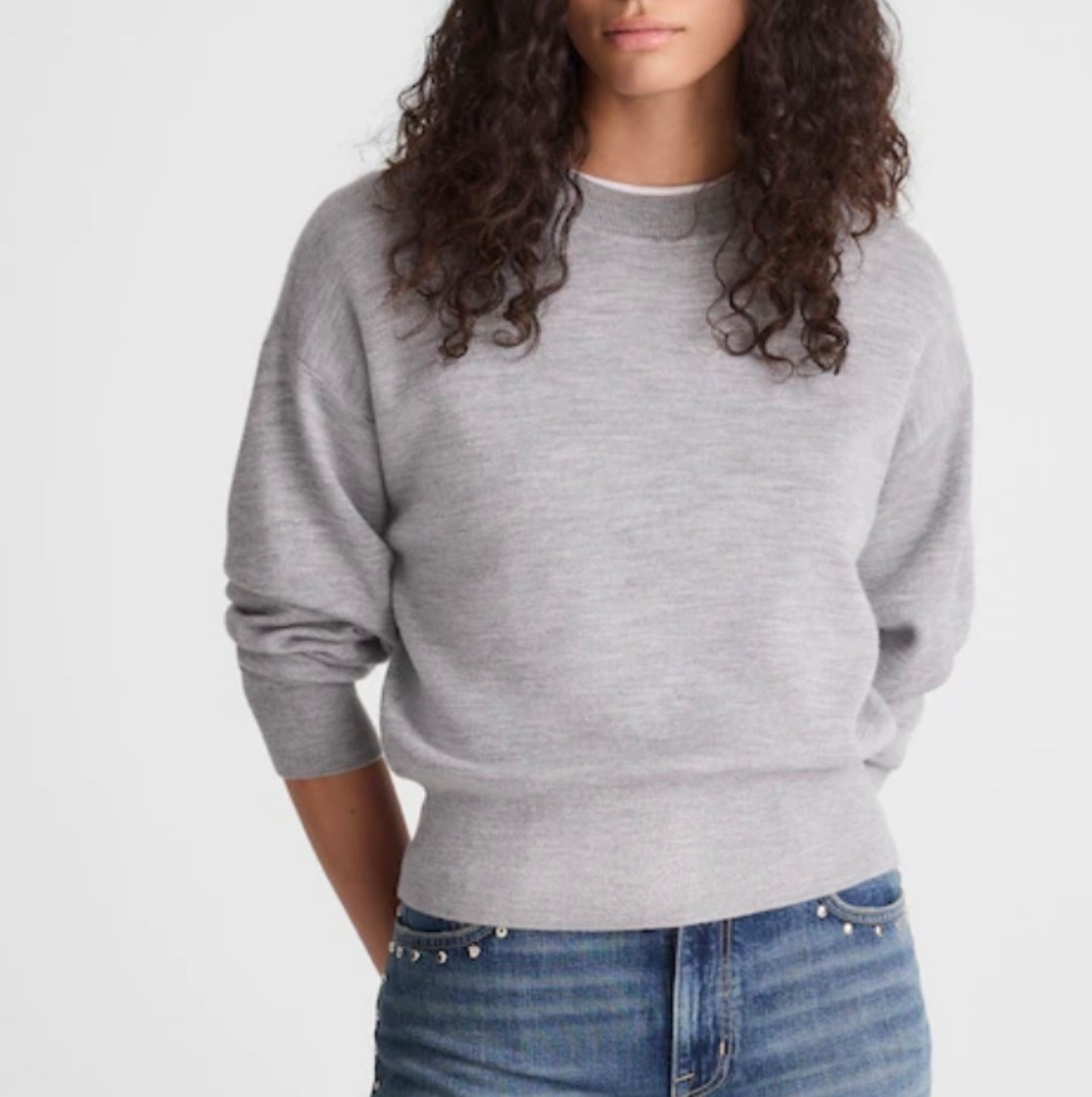 Crewneck sweater
New at Madewell
Gifts for her 



#LTKSeasonal