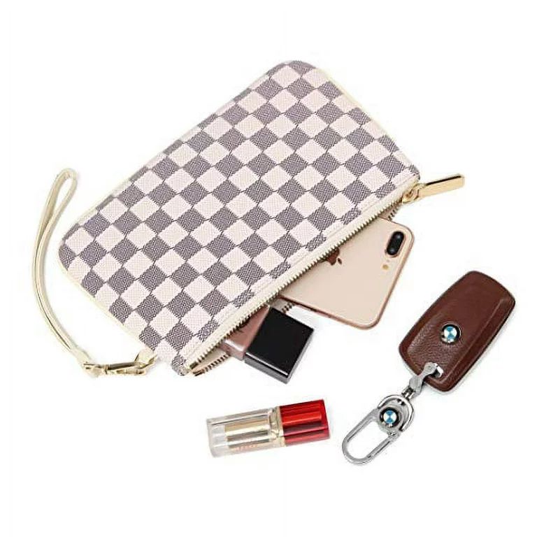 Daisy Rose Zip Wristlet Wallet and Phone Clutch for Women - RFID Blocking PU Vegan Leather Multi ... | Walmart (US)