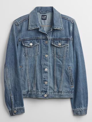 Icon Denim Jacket With Washwell™ | Gap Factory