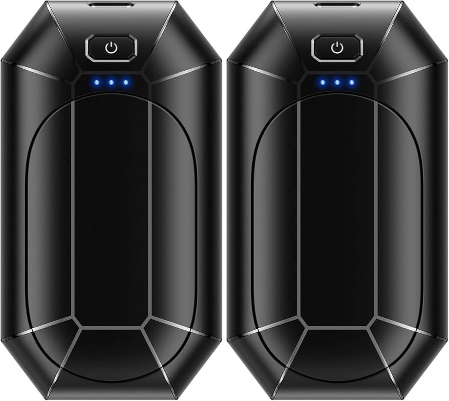 Hand Warmers Rechargeable, Dnaleao 2 Pack 4000mAh Electric Portable Pocket Heater, Heat Therapy G... | Amazon (US)