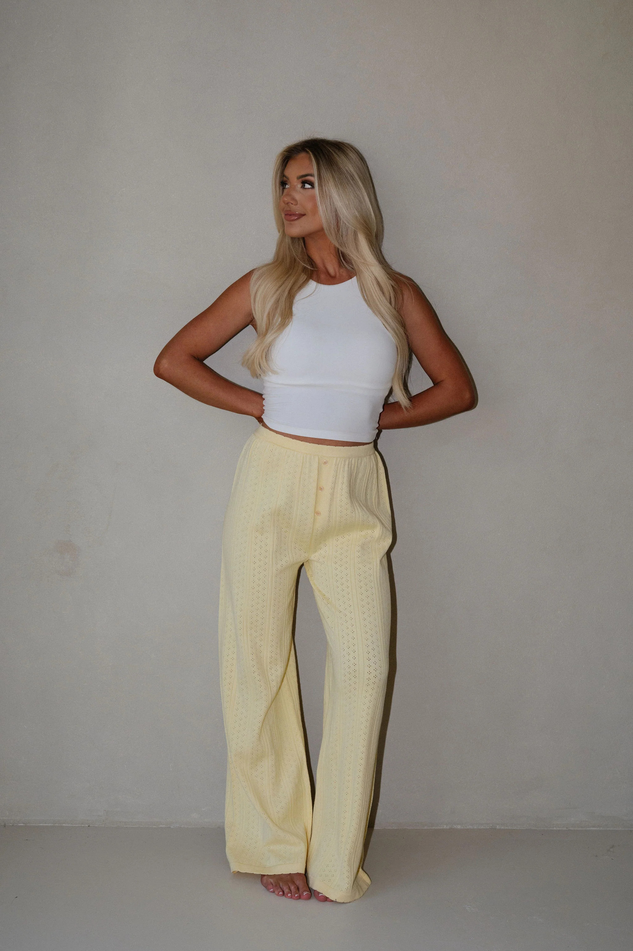 Porter Pants-Lemon | These Three