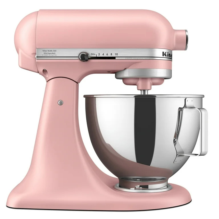 KitchenAid Deluxe 4.5 Quart Tilt-Head Stand Mixer Dried Rose, KSM97DR - Walmart.com | Walmart (US)