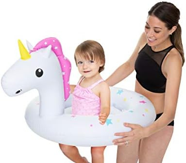 BigMouth Inc. Lil' Unicorn Pool Float - White Unicorn Baby Pool Toy, for Ages 1-3 Years and Up to... | Amazon (US)