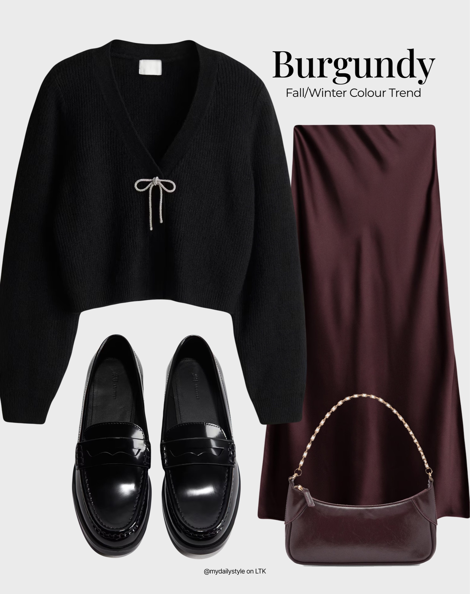 Burgundy satin skirt styling for fall/winter 🖤

Check out more styling ideas in my profile. 

Tags: burgundy, cherry red, chocolate brown, fall style, pre-fall, autumn style, fall outfit, autumn outfit, fall fashion, autumn fashion, easy styling, simple everyday look, chic & basic outfit, Parisian look, casual outfit, capsule wardrobe, office look, brunch style, high street. 


#LTKautumn #LTKshoes #LTKstyletip