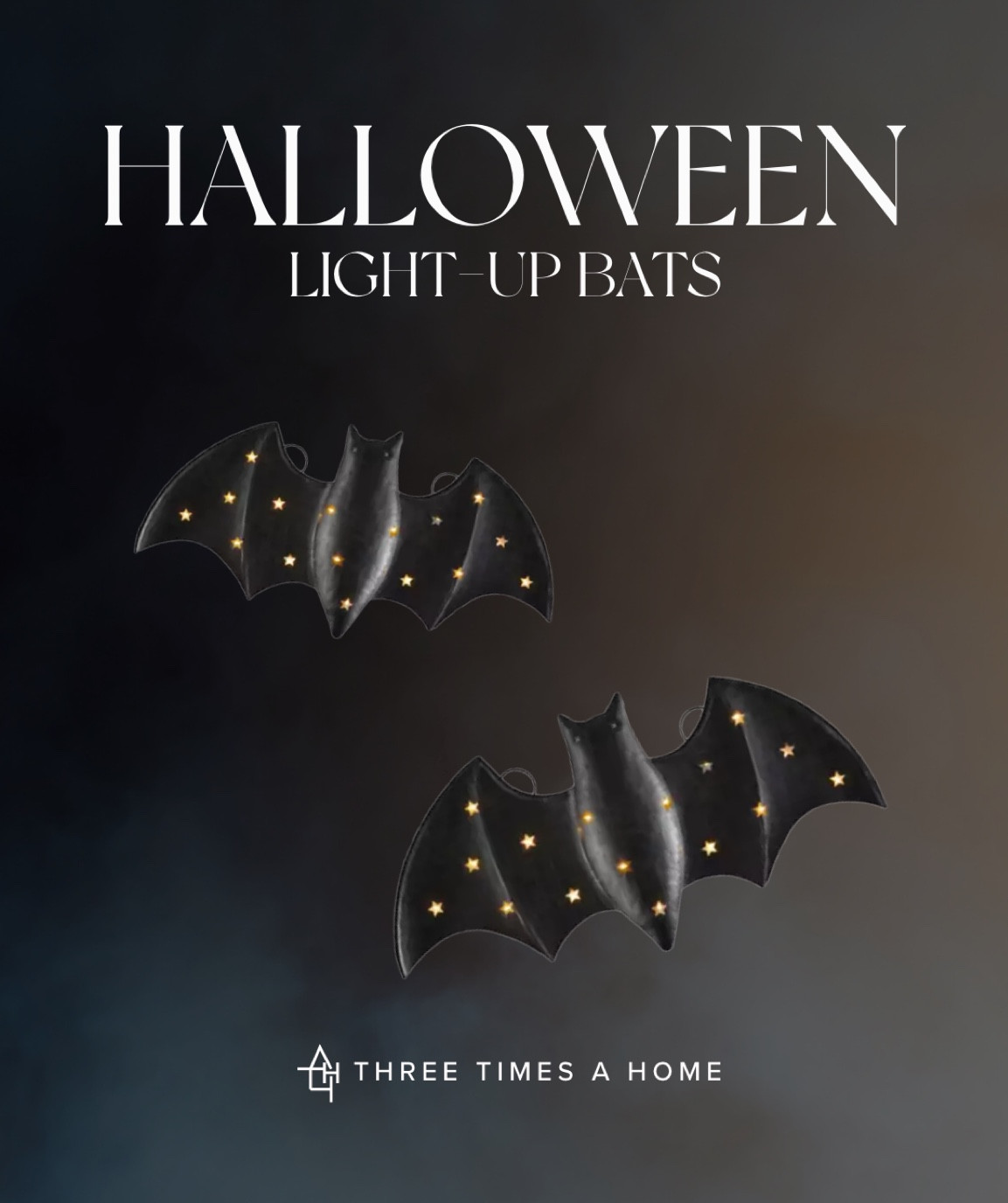 These light-up wall bats are perfect for Halloween! 

#LTKHome #LTKStyleTip