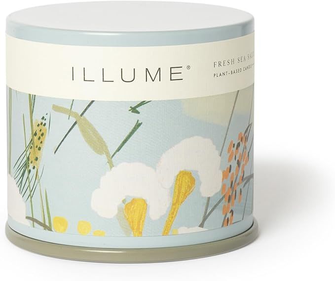 Illume Beautifully Done Essentials Fresh Sea Salt Vanity Tin Scented Candle | Amazon (US)