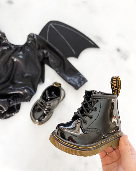 Baby docs for my baby bat 🥹🦇 These were a splurge but let me tell you.. WORTH IT! So cute, such incredible quality. We’re obsessed! 

Baby doc martens | baby Halloween costume | last minute Halloween costume | DIY kids Halloween costume | DIY baby costume | Amazon baby costume | baby boots | baby girl shoes | baby girl costume idea | Halloween costume inspiration | costume inspo | baby girl costume | baby girl Halloween | all black baby girl outfit | black baby girl shoes | baby girl shoes | baby girl winter shoes | toddler girl shoes | toddler girl winter shoes .| baby girl fall shoes | toddler girl fall shoes | baby girl fall style | baby girl October style | baby girl Halloween style | baby girl Halloween outfit | baby bat outfit | baby bat costume | toddler bat costume | toddler girl bat costume | baby girl bat costume | kids bat costume | last minute Amazon costume for kids 

#LTKkids #LTKbaby #LTKHalloween