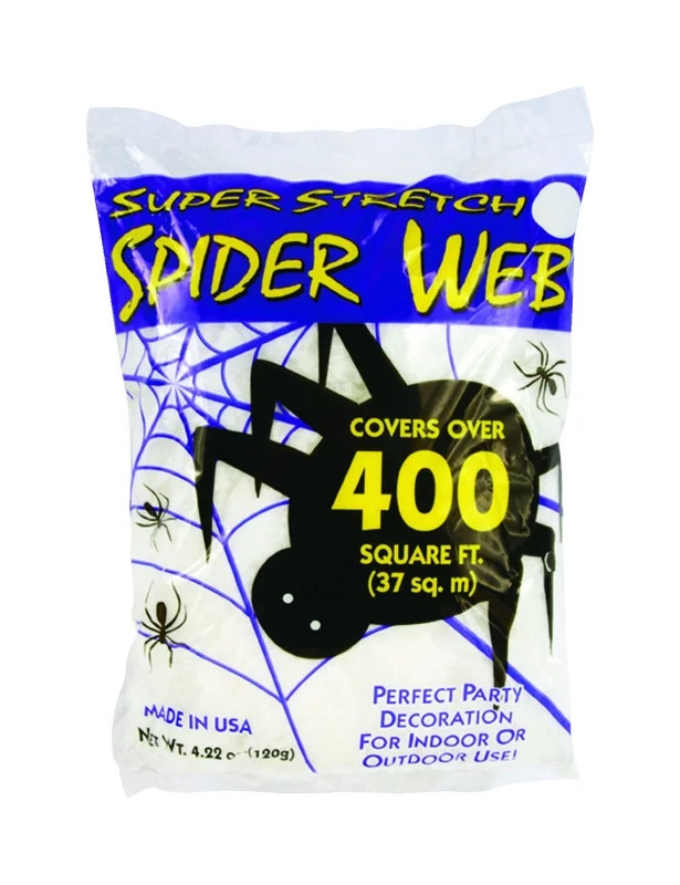 White Spider Web Halloween Decoration | Walmart (US)