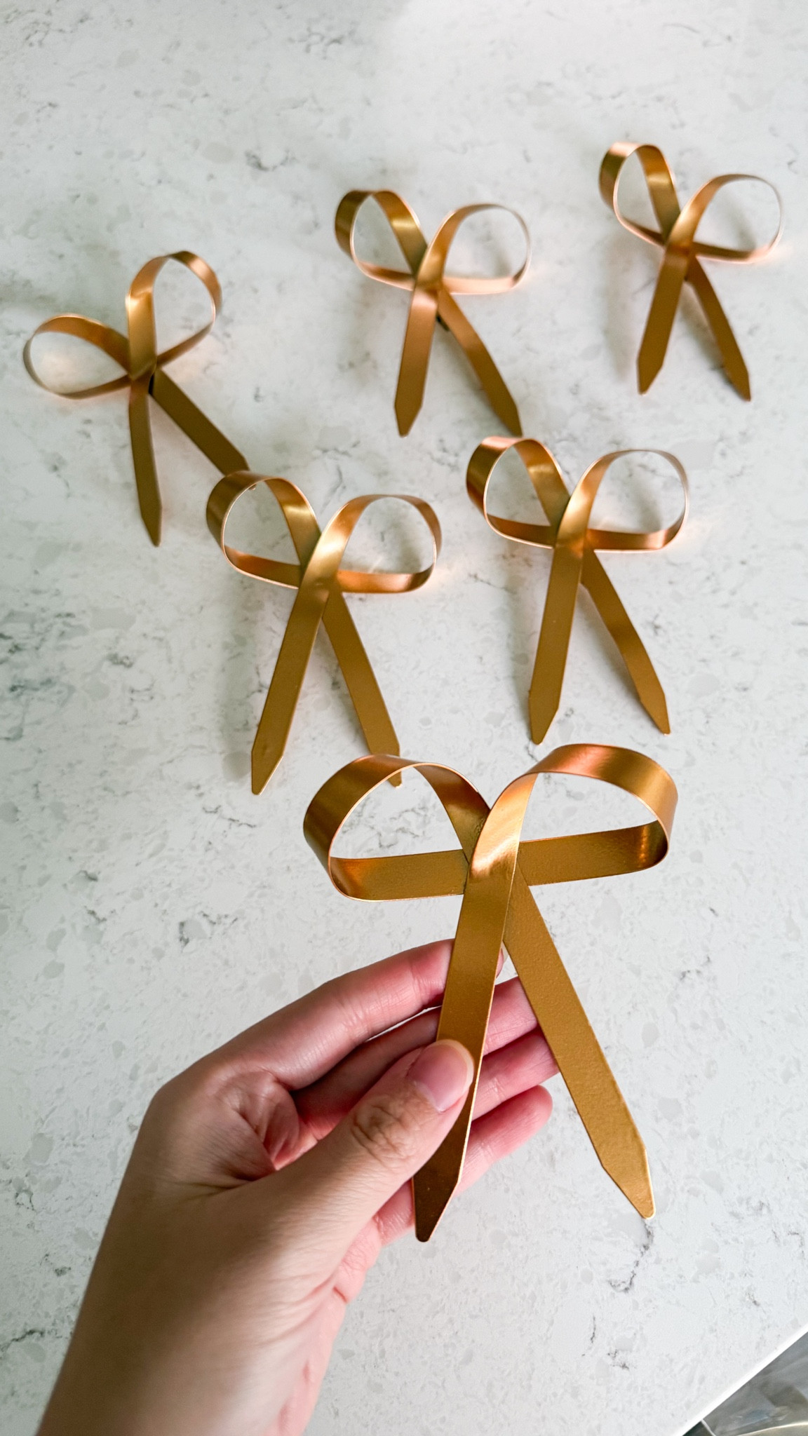 Metal bow ornaments! 

Christmas ornaments 

#LTKHoliday #LTKHome #LTKFindsUnder50