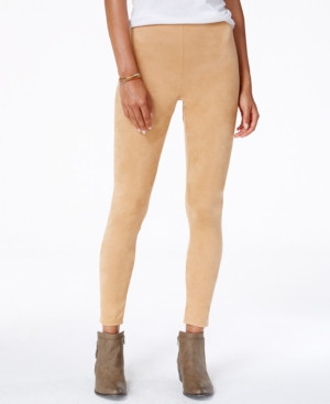 Ultra Flirt Juniors' Faux-Suede Leggings | Macys (US)