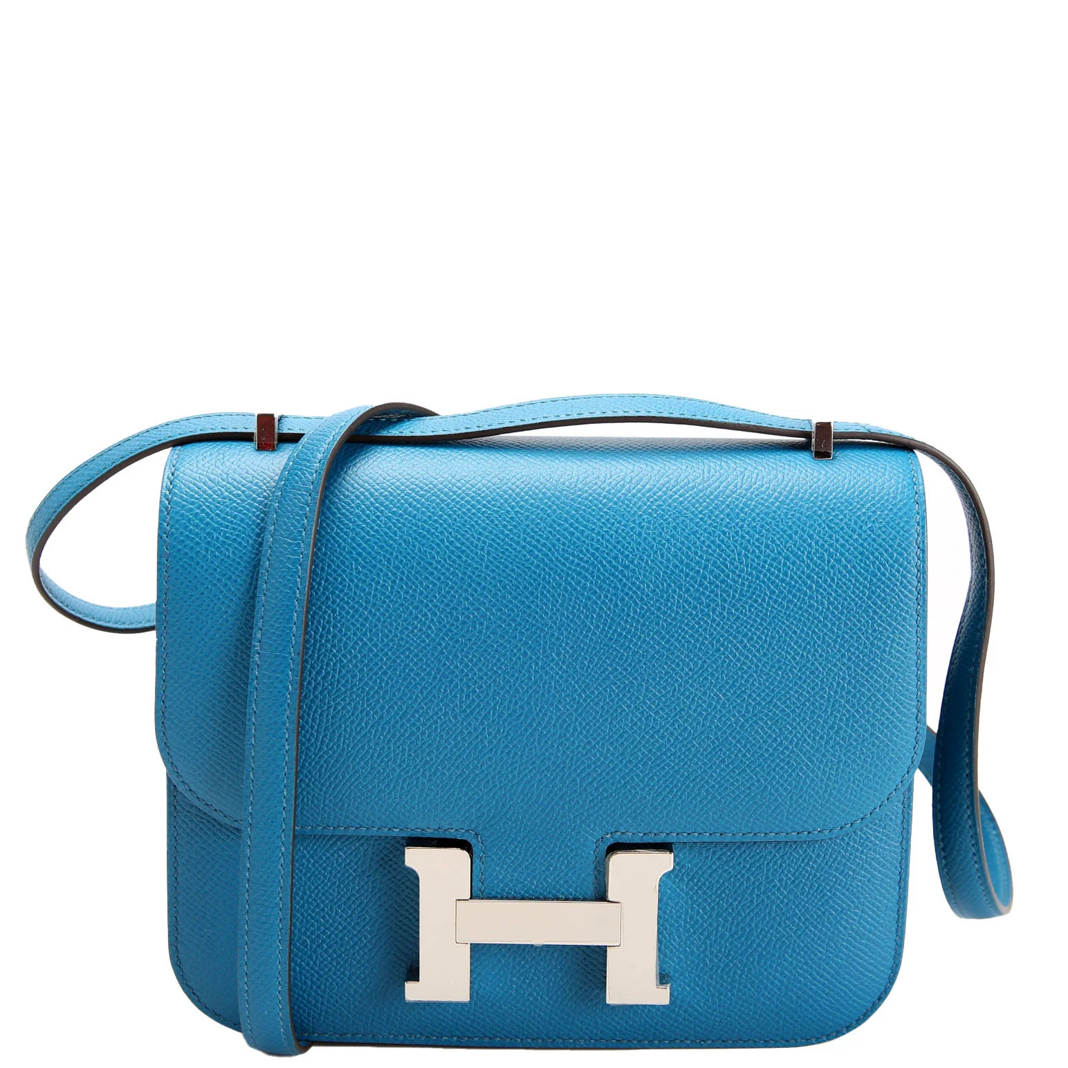 Constance 18 Epsom 2015 Blue/Palladium | Keeks Designer Handbags