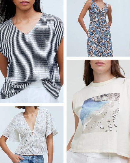 Spring Outfit Inspiration from Madewell ✨ I am loving these new arrivals for spring from Madewell! From cute graphic tees to linen sets, classic jeans to spring dresses, here are my top picks:

#LTKmidsize #LTKSeasonal #LTKstyletip