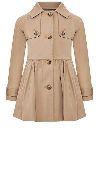 Mia Classic Trench Coat in Tan | Revolve Clothing (Global)