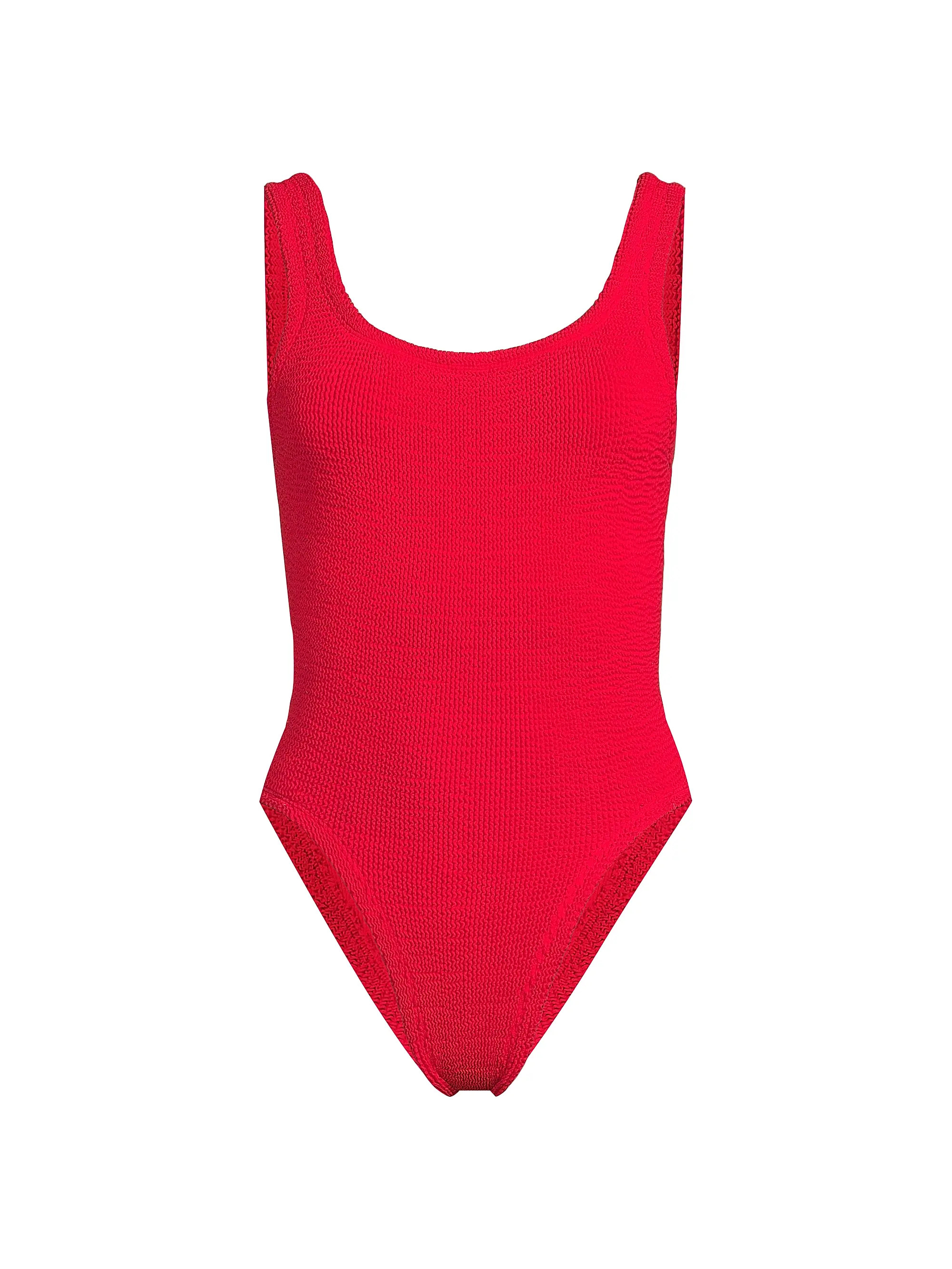 Crinkle One-Piece Swimsuit | Saks Fifth Avenue