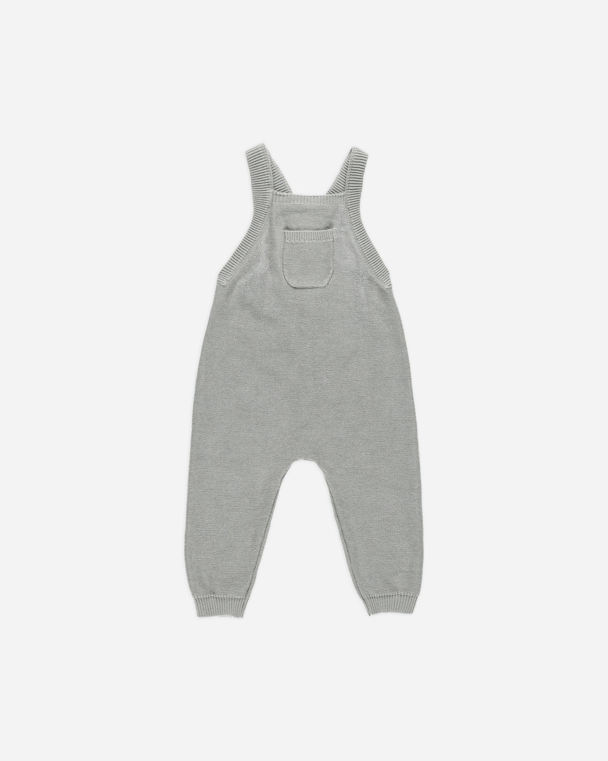 Knit Overall || Dusty Blue | Rylee + Cru