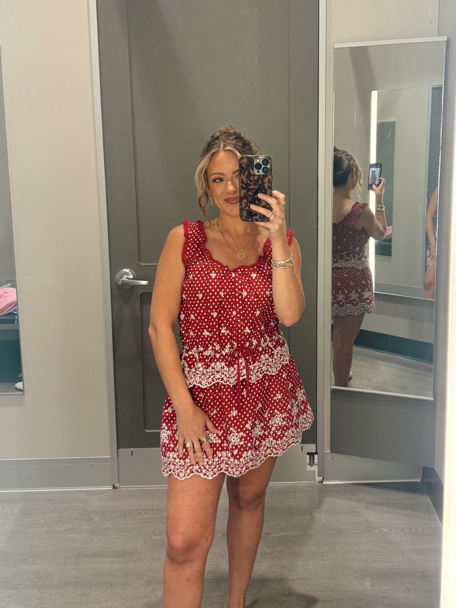 The CUTEST matching set from target! It’s stretchy so size down! I got a small and I’m a true medium! 

#LTKootd #LTKdayinmylife #LTKmomlife
