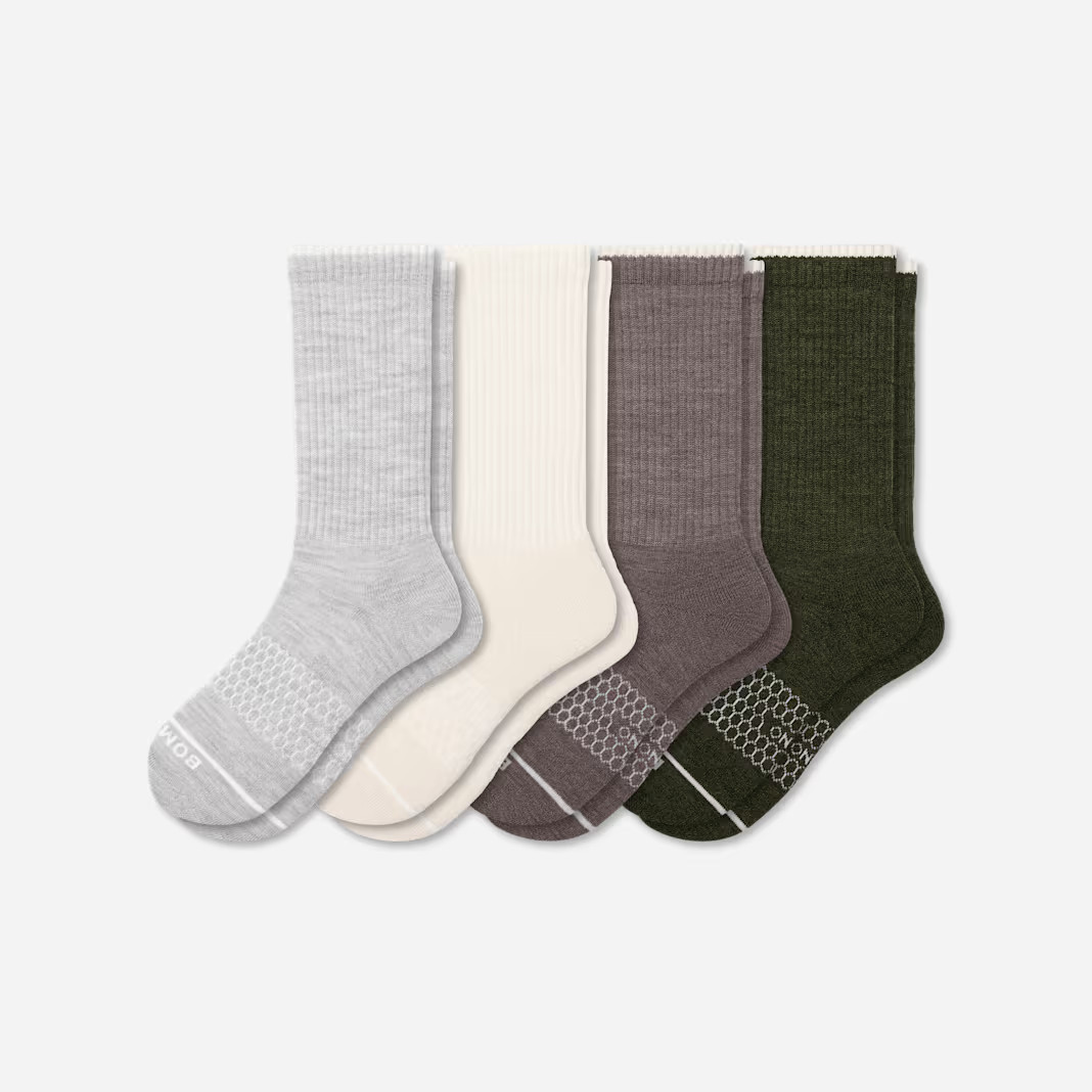 Women's Merino Wool Blend Calf Sock 4-Pack | Bombas