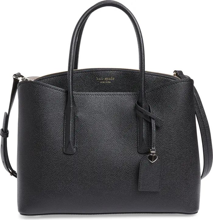 KATE SPADE NEW YORK large margaux leather satchel | Nordstromrack | Nordstrom Rack