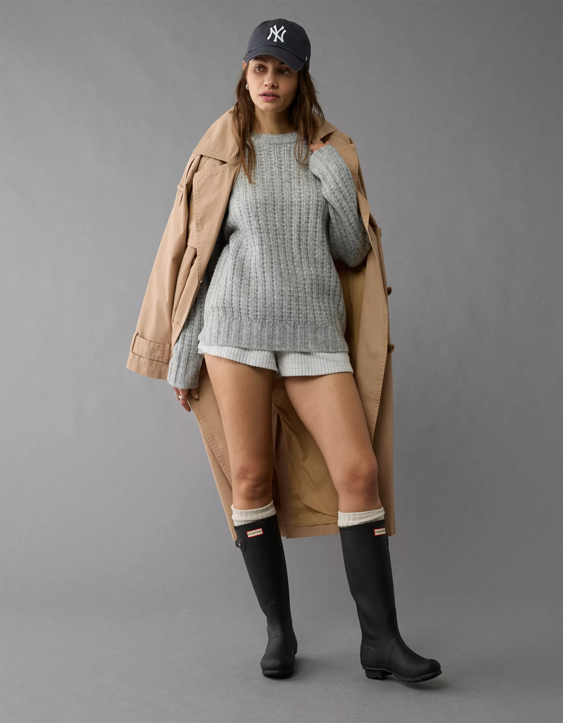 AE Oversized Crew Neck Sweater | American Eagle Outfitters (US & CA)