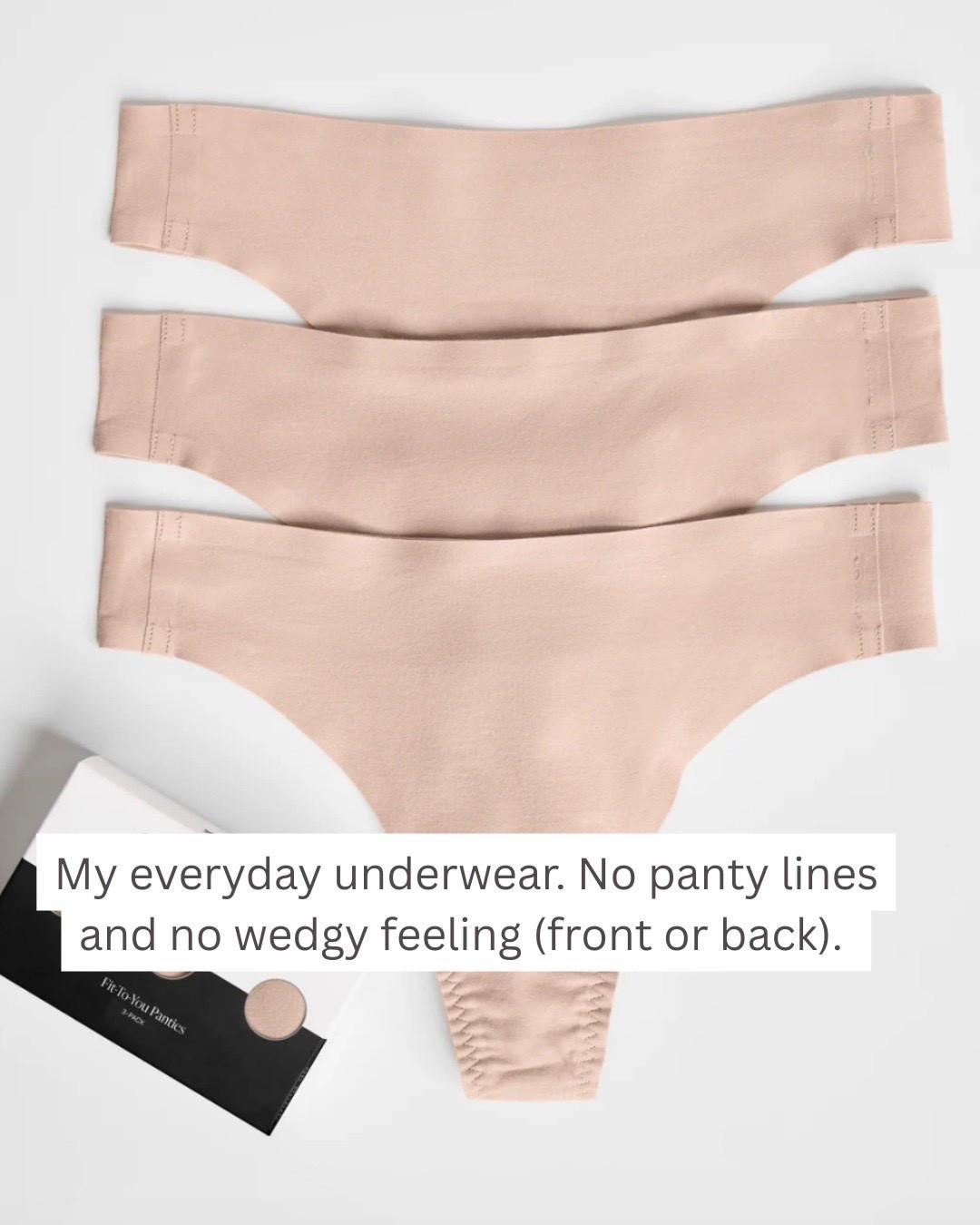 My everyday go to comfortable underwear with no panty lines ￼

#LTKselfcare #LTKdayinmylife #LTKOver40