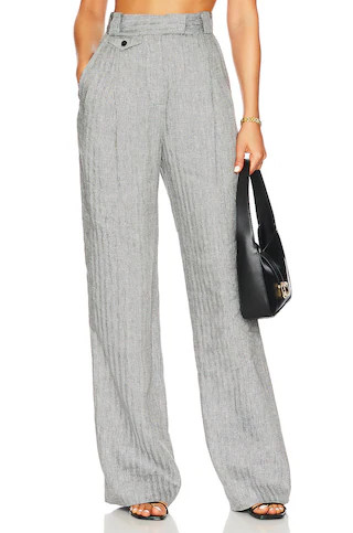 Amanda High Waisted Tailored Pant | Revolve Clothing (Global)