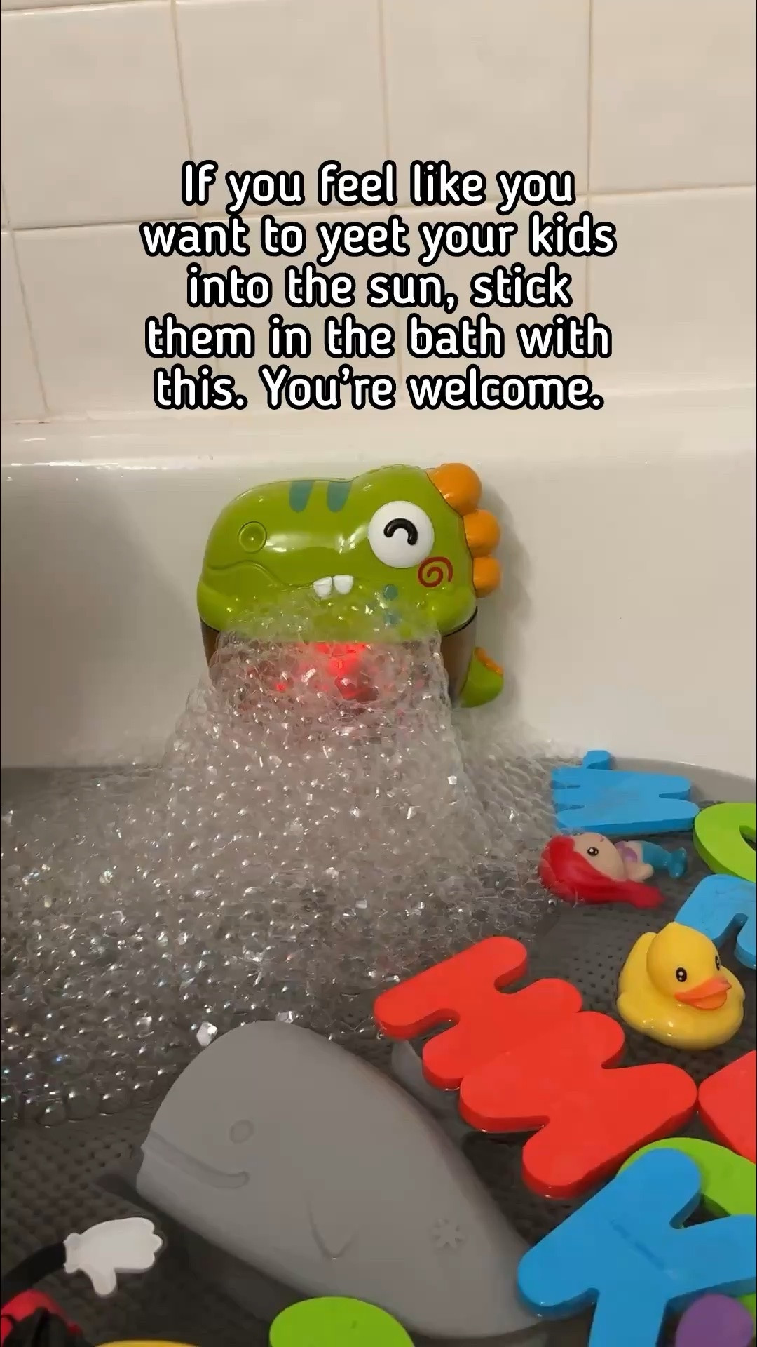 Get through bath time with this fun bubble machine!

#LTKmomlife #LTKKids #LTKBaby
