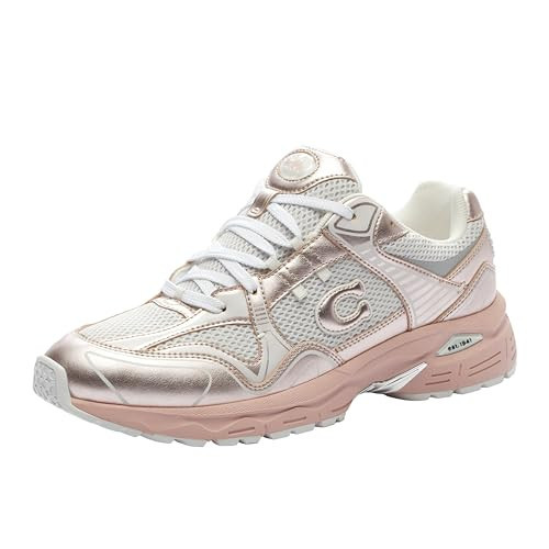 COACH Women's C301 Sneaker, True Pink, 9.5 | Amazon (US)