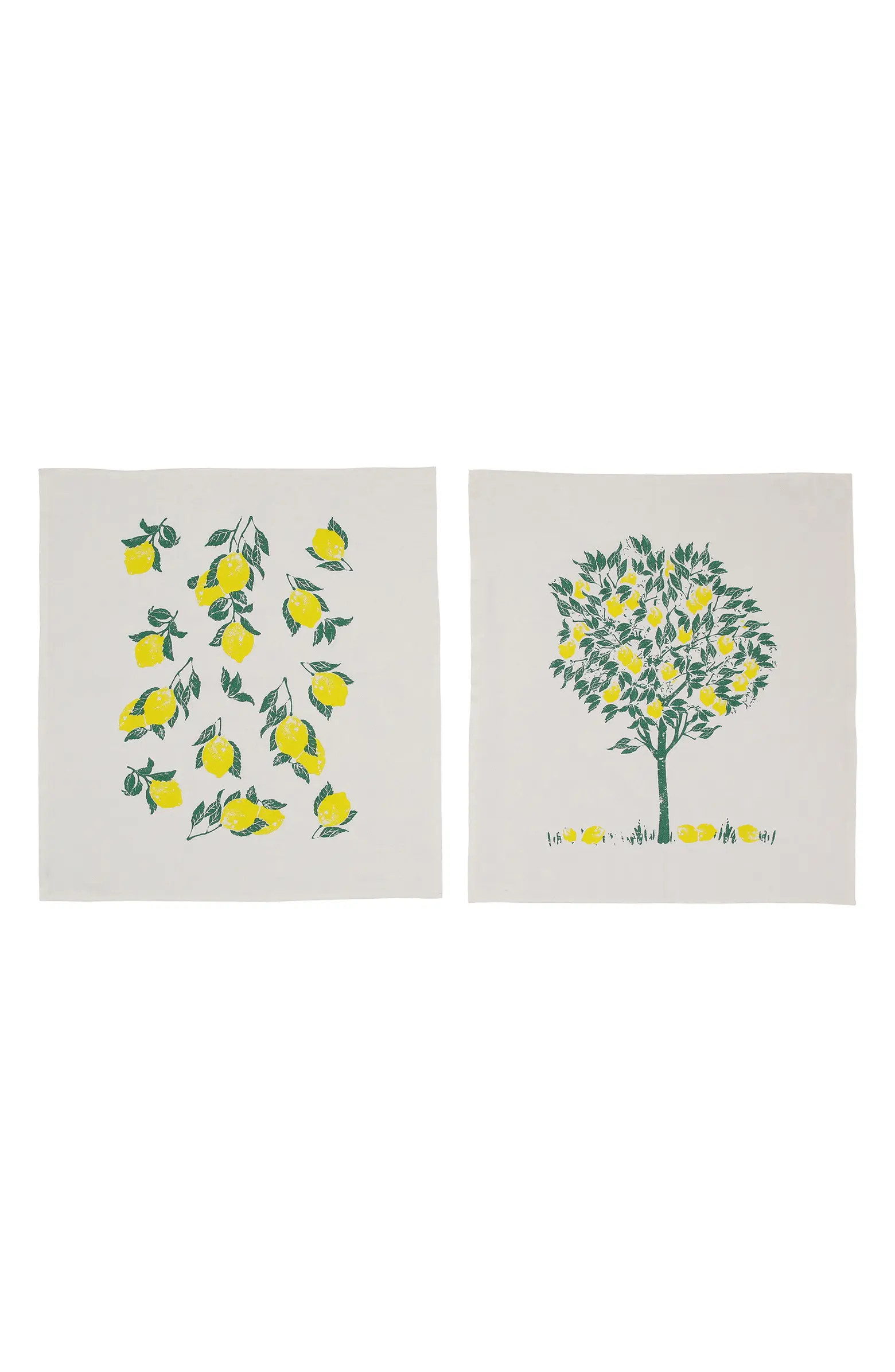 Limoni Assorted Set of 2 Cotton Dish Towels | Nordstrom