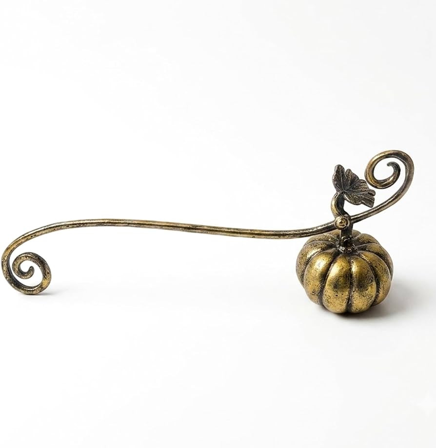 ZOOYOO Pumpkin Candle Snuffer, Vintage Metal Fall Candle Extinguisher | Amazon (US)