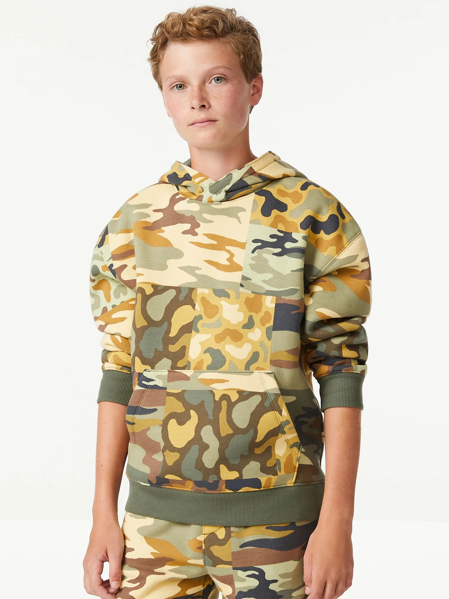 Free Assembly Boys Graphic Print Hoodie, Sizes 4-18 | Walmart (US)