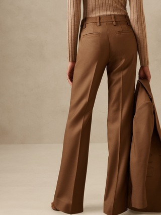 Lido Straight Wool Pant | Banana Republic (US)