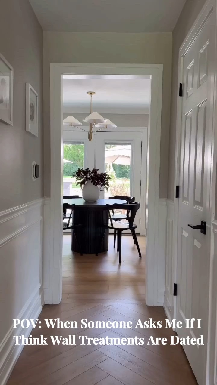 When someone asks me if I think wall treatments are dated, this is my answer! I think your home should be a reflection of you and your personal likes. If you want to add wall treatments, accent walls, or a combination of both I say go for it!

#LTKHome