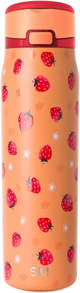 Simple Modern Mesa Loop Water Bottle with Covered Straw and Handle | 30oz Cup Holder Friendly Ins... | Amazon (US)