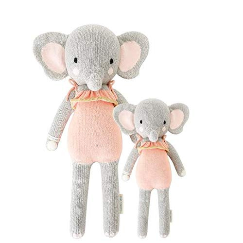 CUDDLE + KIND Eloise The Elephant Little 13" Hand-Knit Doll – 1 Doll = 10 Meals, Fair Trade, He... | Amazon (US)