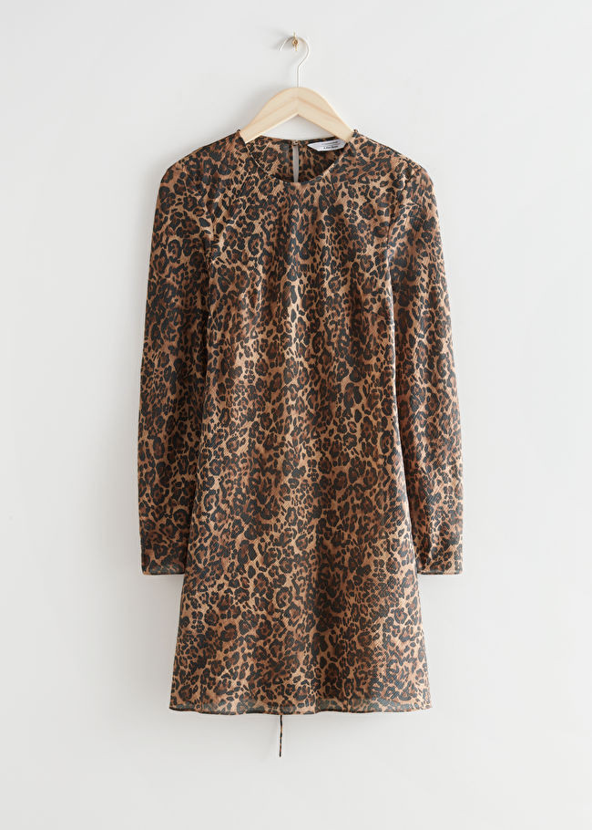 Printed Floaty A-Line Mini Dress | & Other Stories (EU + UK)