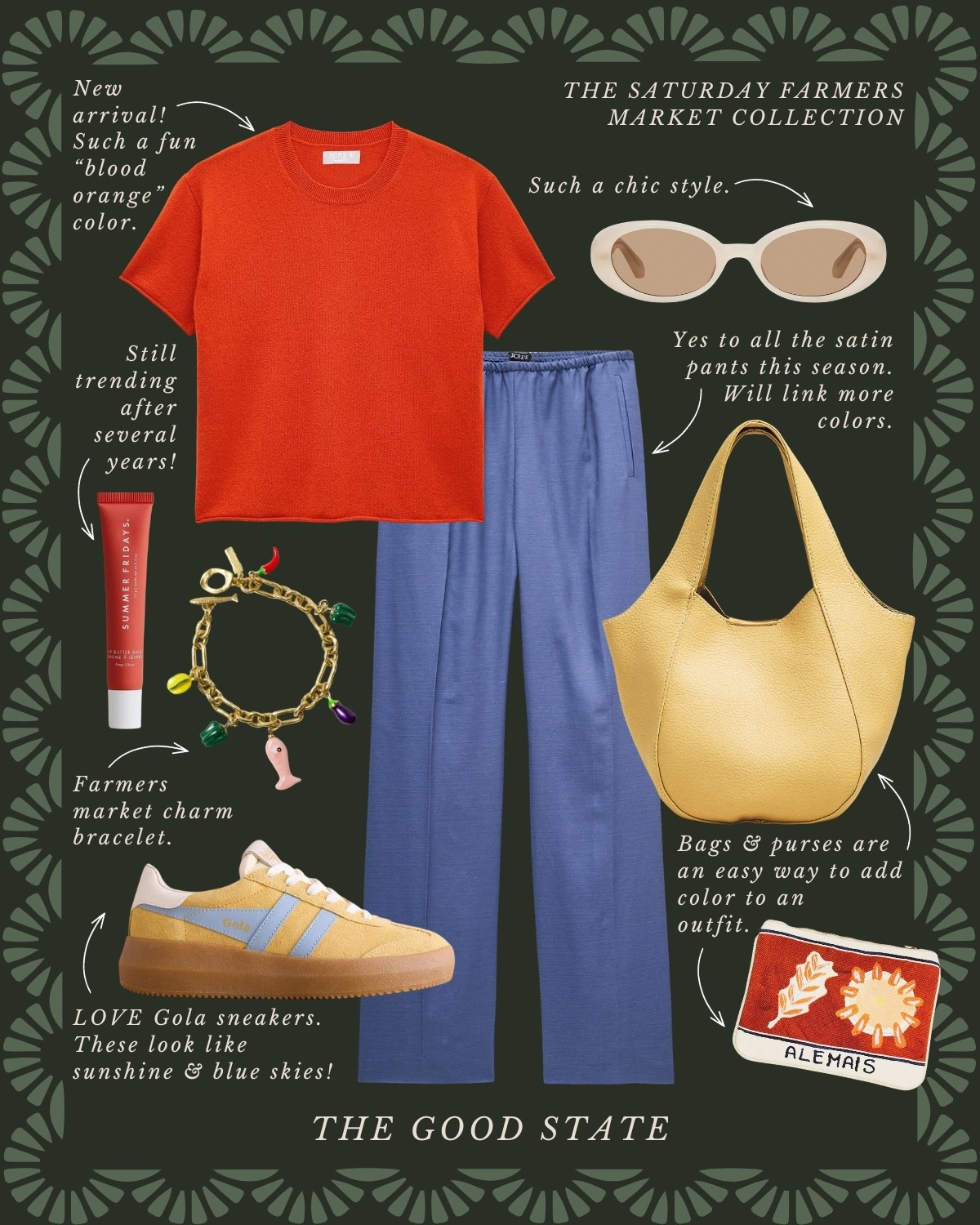 This is for all the Farmers Market girlies living their best and brightest life as the golden morning sunshine warms their face and a cool Spring breeze blows through their hair. This is for the girlies with a flaky, buttery croissant in one hand and a lavender matcha in the other. This is for the ones who wake up—sometimes earlier than they’d like to on the weekend—so they can have the first pick of produce and pastries at the local market. And because there’s just something magical and neighborly about a slow morning meandering at the market. This collection is for gingham lovers, floral wearers and those who love a well worn ball cap. For the ones who layer their quilted jacket (or a neck scarf) with everything and who aren’t afraid of a good denim on denim moment. For the ones who love pops of color as well as grounding earth tones. The ones who inspire ME to wear more prints and patterns. This is for the farmers market ladies who may or may not treat themselves to a little mid-day nap afterwards…followed by a picnic with all their market goodies and closest girlies of course. This collection is for you🍓

#LTKootd #LTKSaleAlert #LTKActive