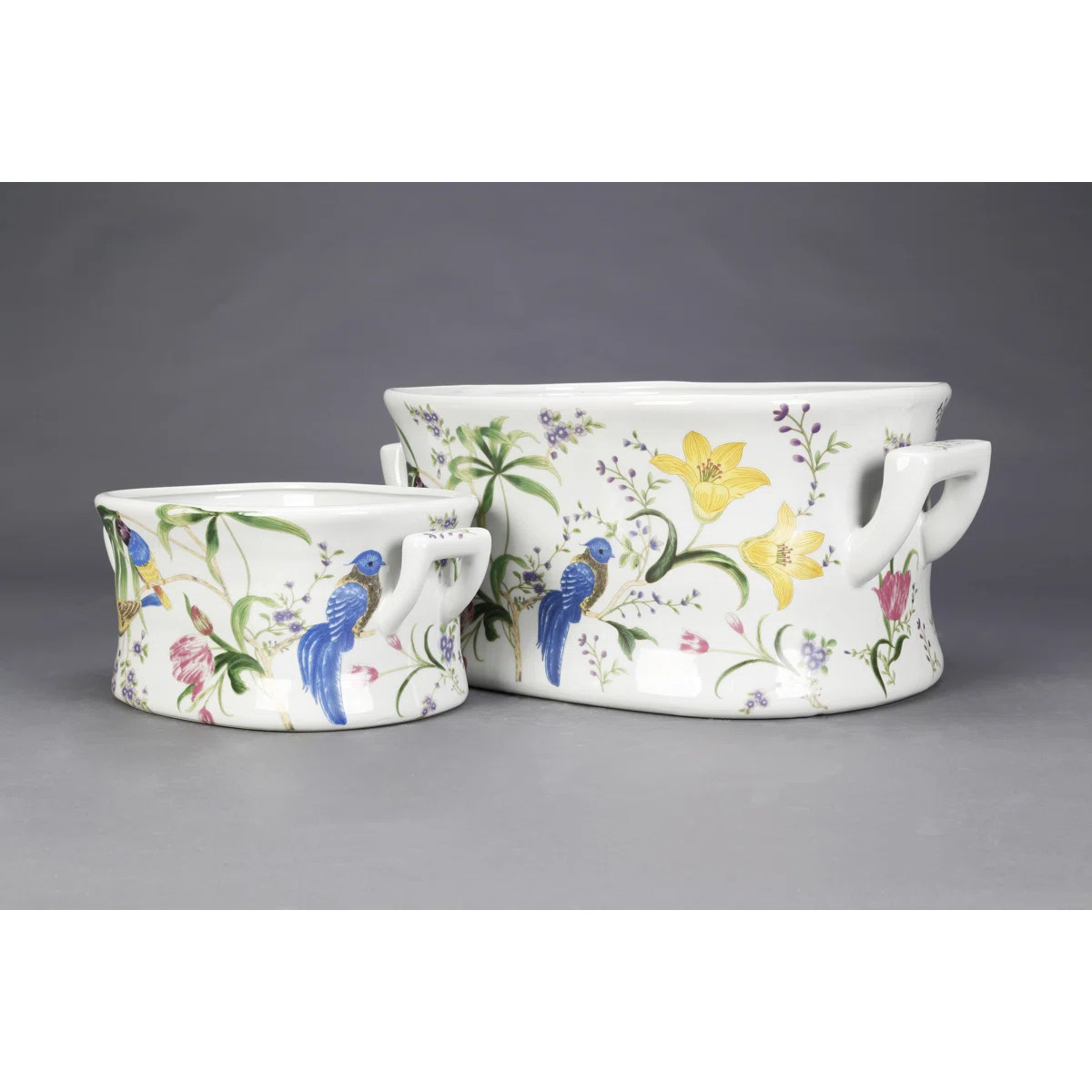 Red Barrel Studio® 2-Piece Pot Planter Set | Wayfair | Wayfair North America