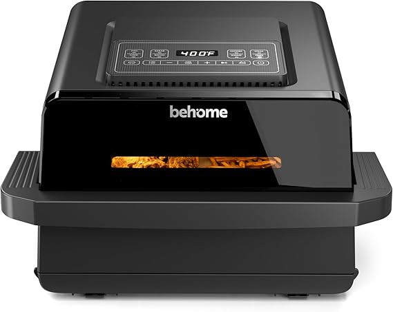Air Fryer & Pizza Oven 2-in-1, 6.5 QT Family Size with Pizza Stone, 9 Cooking Preset with Viewing... | Amazon (US)