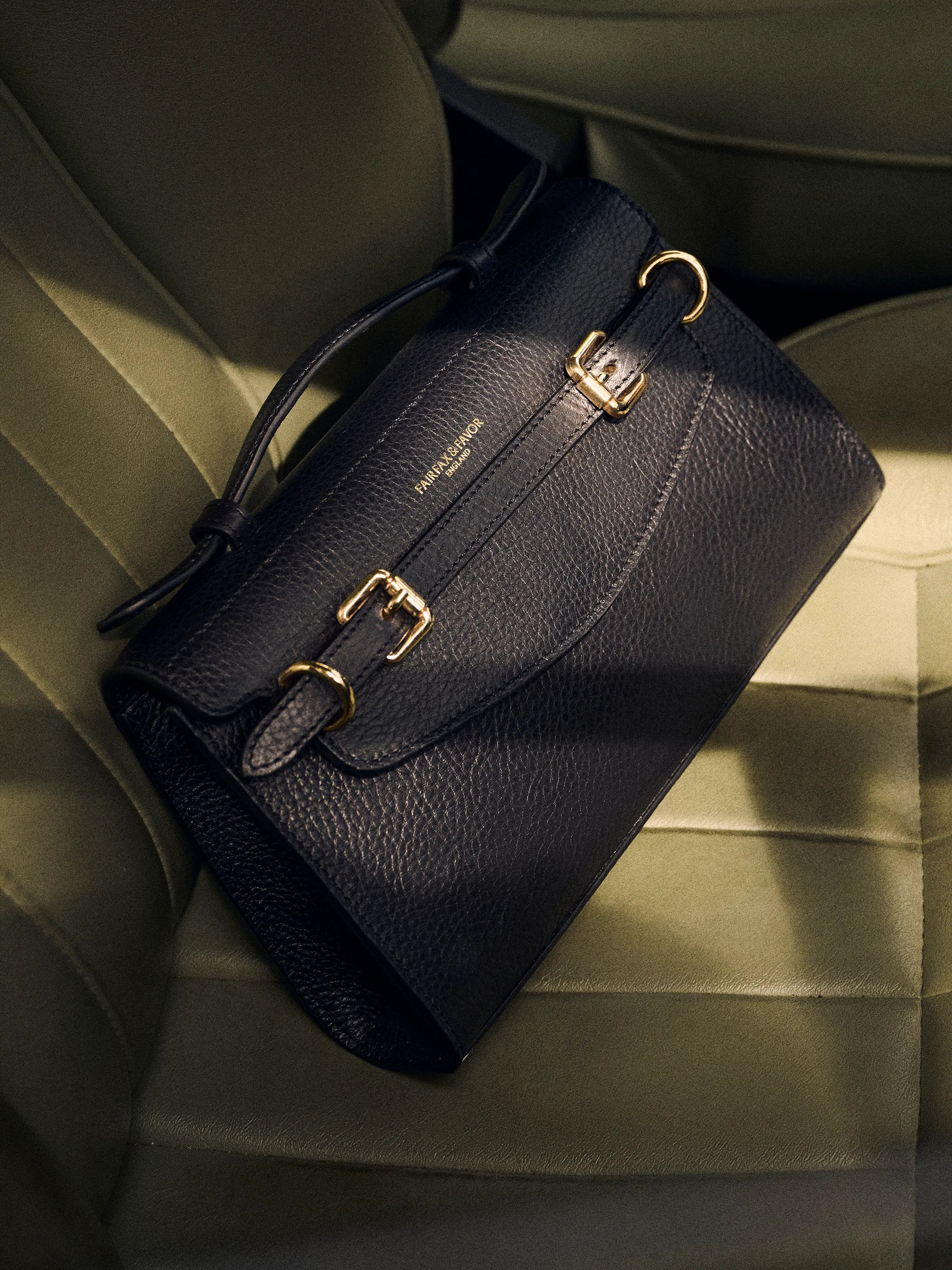 Town & Country Collection - Clutch Bag - Black | Fairfax & Favor | Fairfax & Favor (UK)