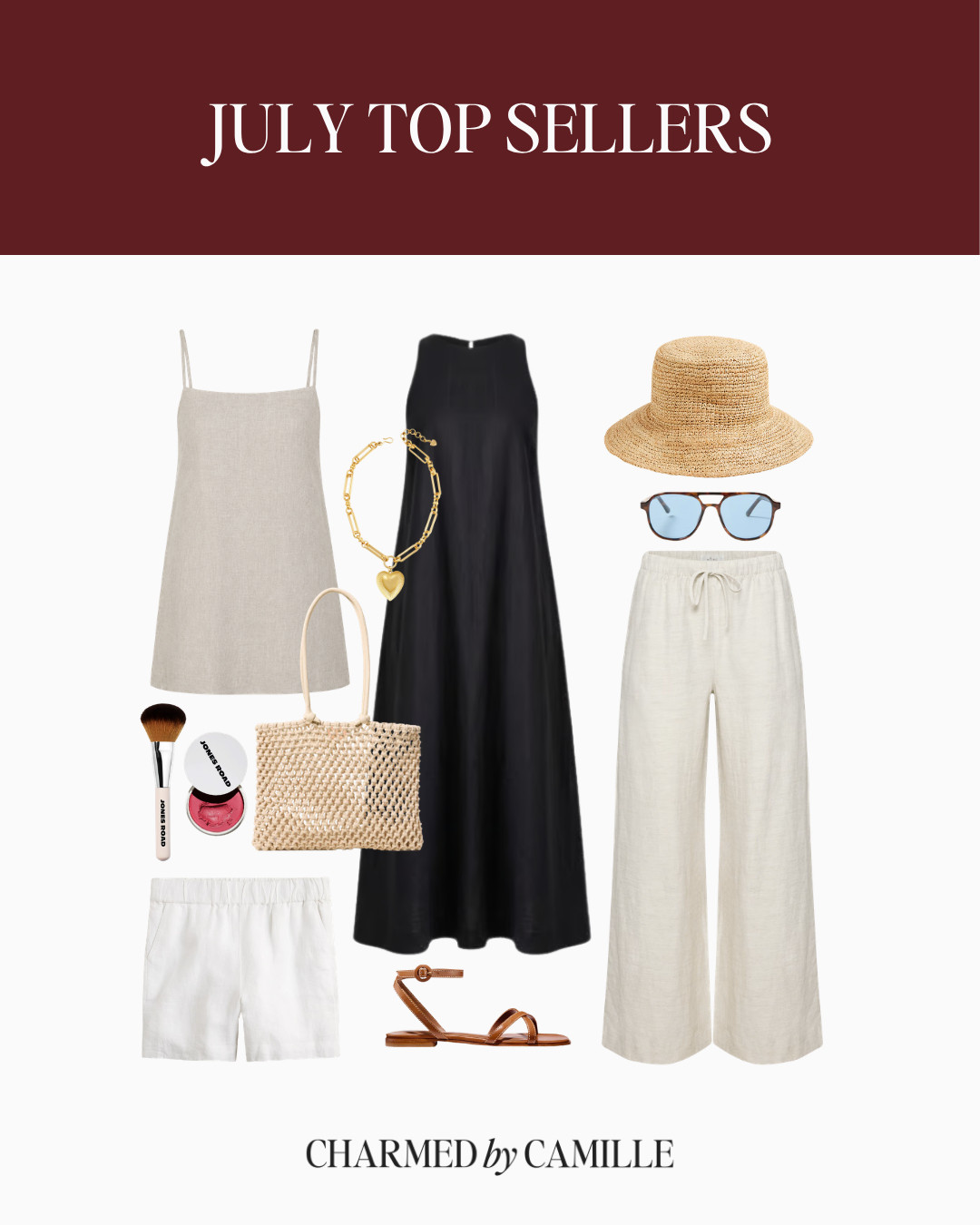 Sharing your July favorites 💫 These were the pieces you all loved most this month, and honestly, I can see why! From easy linen staples and breezy dresses to everyday accessories you’ll reach for all season, these are the kinds of finds that never stay in stock for long. 

 #LTKSeasonal