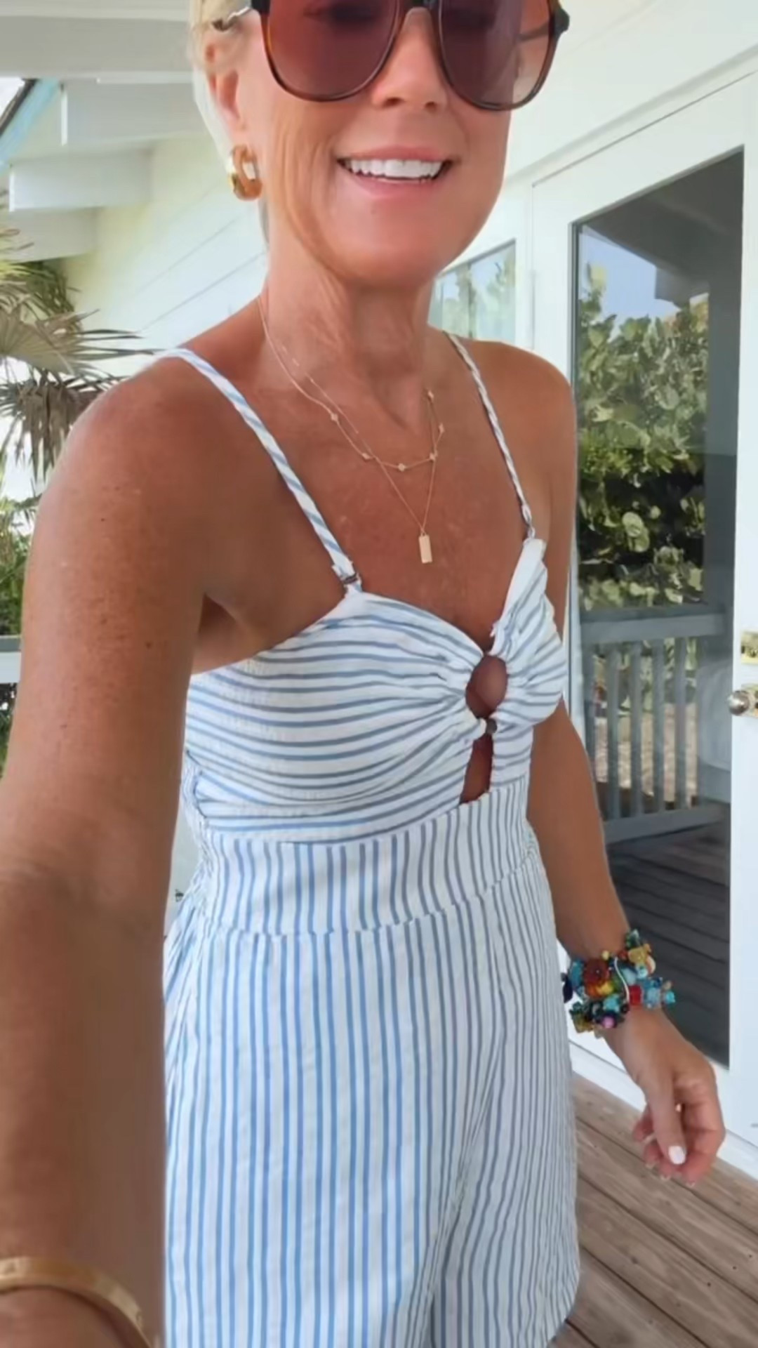 A fun romper added to the late summer collection. Obsessed with this little number! 