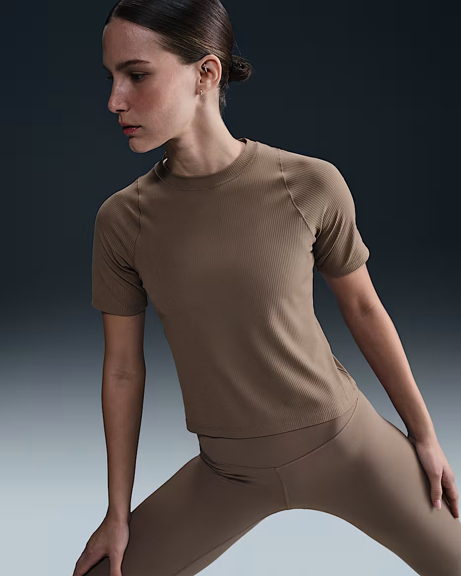 Sustainable MaterialsNike Zenvy RibWomen's Dri-FIT Short-Sleeve Top | Nike (US)